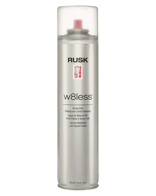 RUSK DESIGNER COLLECTION W8LESS STRONG HOLD HAIRSPRAY 80% VOC