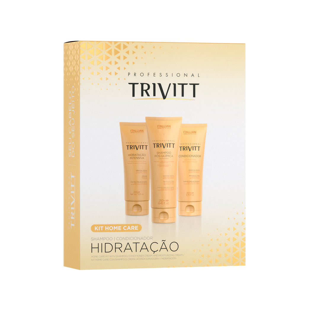 Itallian Hairtech Trivitt Hidratacion Kit Home Care