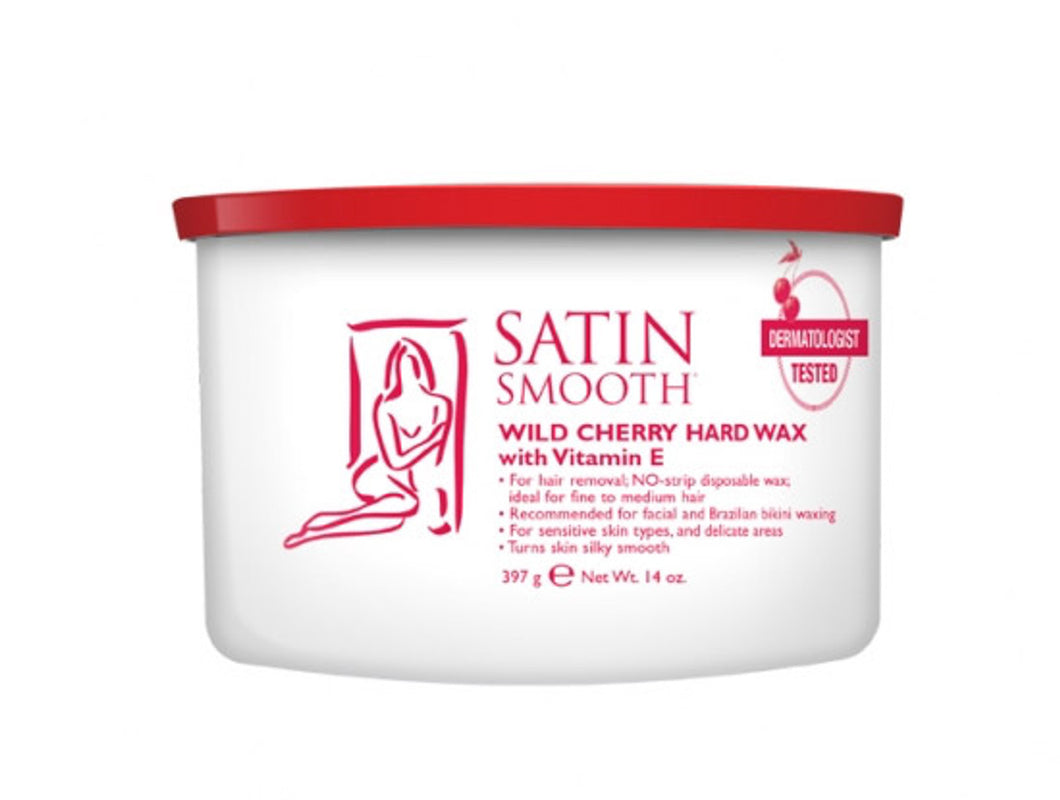 Satin Smooth Wild Cherry Wax 14oz