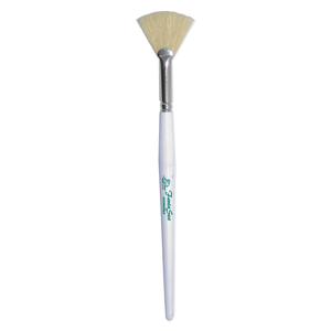 FantaSea Facial Treatment Brush, Boar Bristles, Large Fan