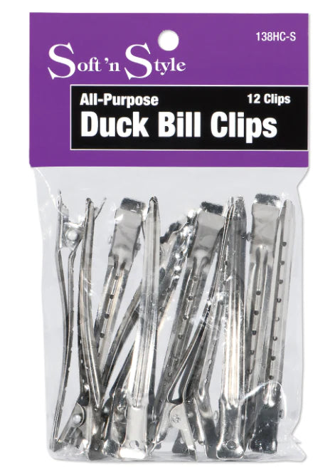 Soft 'N Style All-Purpose Duck Bill Clips