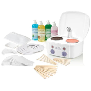 Satin Smooth Double Wax Warmer Kit