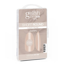 Cargar imagen en el visor de la galería, Gelish Soft Gel Tips 120CT - Short Round Light Nude