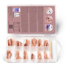 Cargar imagen en el visor de la galería, Gelish Soft Gel Tips 120CT - Short Round Pink Nude