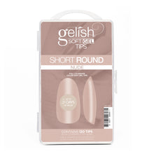 Cargar imagen en el visor de la galería, Gelish Soft Gel Tips 120CT - Short Round Nude