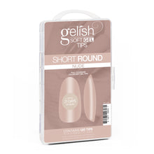 Load image into Gallery viewer, Gelish Soft Gel Tips 120CT - Short Round Nude