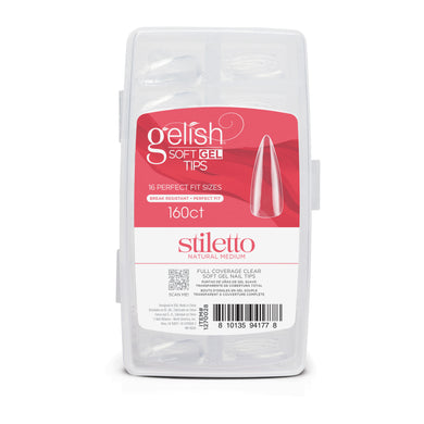 Gelish Soft Gel 160CT Medium Stiletto