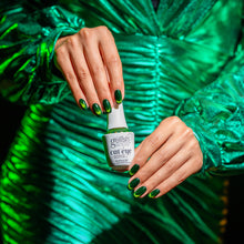 Cargar imagen en el visor de la galería, Gelish Cat Eye Green Lights Only - Green Effect