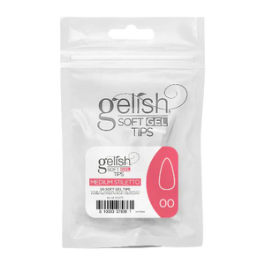 Gelish Soft Gel Tips Refill Bag - Medium Stiletto