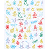 STICKERS NAILS  ASST