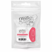 Cargar imagen en el visor de la galería, Gelish Soft Gel Tips Refill Bag - Medium Stiletto