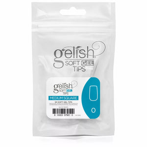 Gelish Soft Gel Tips Refill Bag - Medium Square