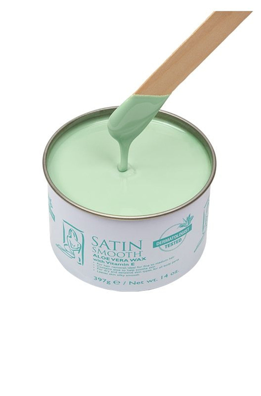 Satin Smooth Aloe Vera Wax 14oz