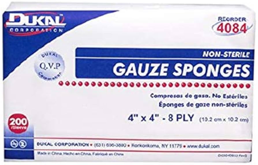 Dukal Gauze Sponges 4