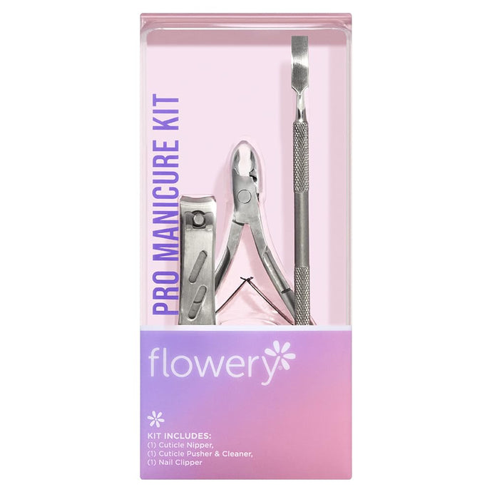 Flowery 3PC Kit Manicure