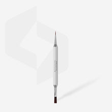 Load image into Gallery viewer, STALEKS EXCLUSIVE 08/03 Double-ended gel brush 10 mm / liner 10 mm