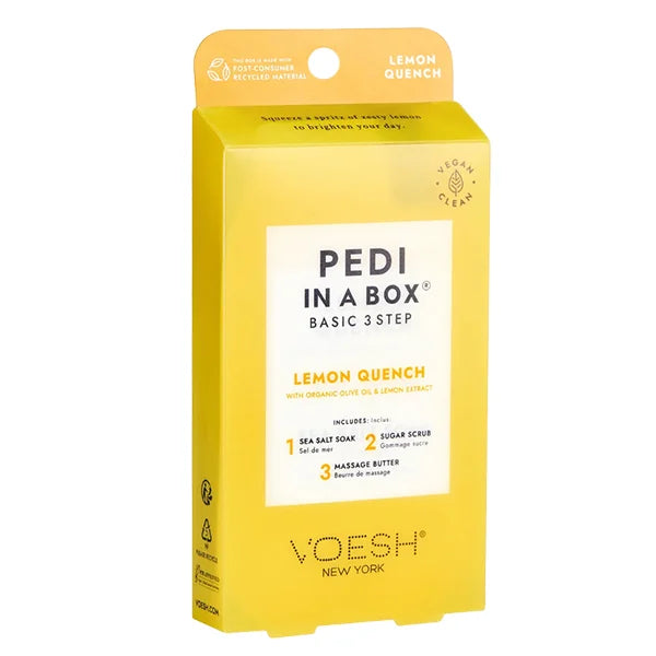 Voesh Pedi In A Box Básico de 3 pasos