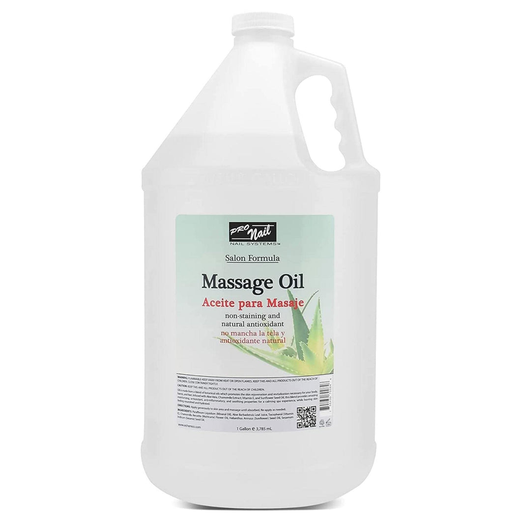 Pro Nail Massage Oil CLEAR Aloe Vera 128oz