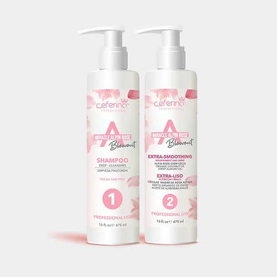 Ceferina Alpin Rose Blowout 16oz Shampoo & Extra-Smoothing DUO