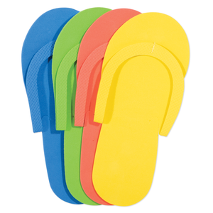 DL Non-Slip Pedi Slippers 12PK