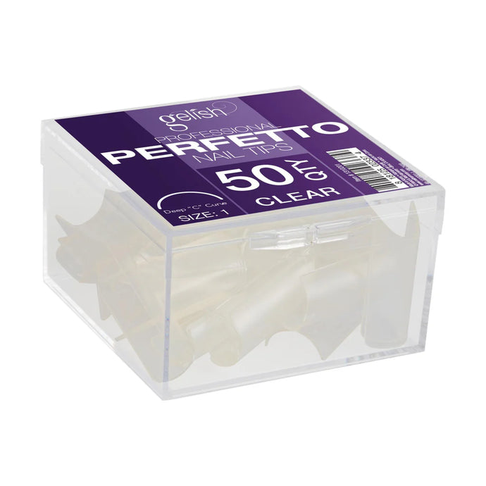 Harmony Perfetto nail tips clear 50QTY