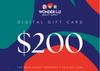 Tarjeta de regalo Wonder Liz