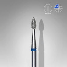 Load image into Gallery viewer, Staleks Diamond nail drill bit drop blue EXPERT head diameter 2,3 mm / working part 5 mm