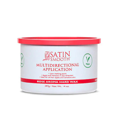 Satin Smooth Multidirectional Rose Aroma Hard Wax