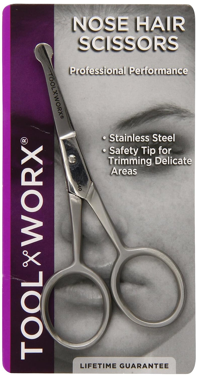 Tool Worx 3.5in Nose Hair Scissor