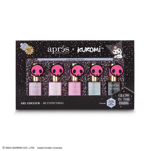 Aprés x Kuromi™ Flash Glitter Gel Couleur Kit