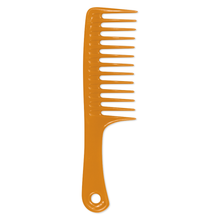 Cargar imagen en el visor de la galería, Gold Magic Imitation Bone Large Heavy Duty Rake Comb - 9-3/4&quot;