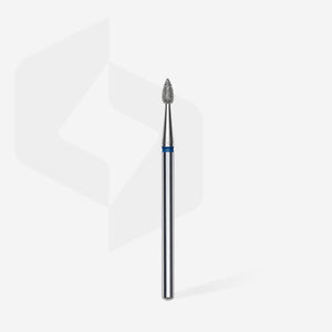 Staleks Diamond nail drill bit drop blue EXPERT head diameter 2,3 mm / working part 5 mm