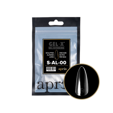 Apres GEL-X® Sculpted almond long - Refill Bags