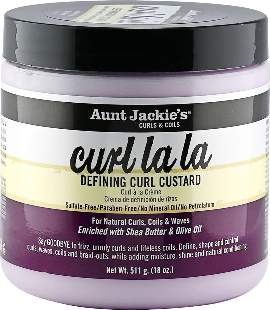 Aunt Jackie's Curl La La Defining Curl Custard 15oz