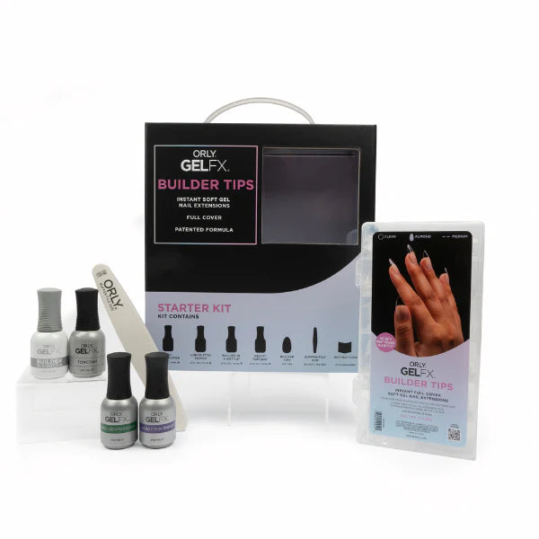 Orly GELFX Builder Tips Starter Kit - Almond Medium