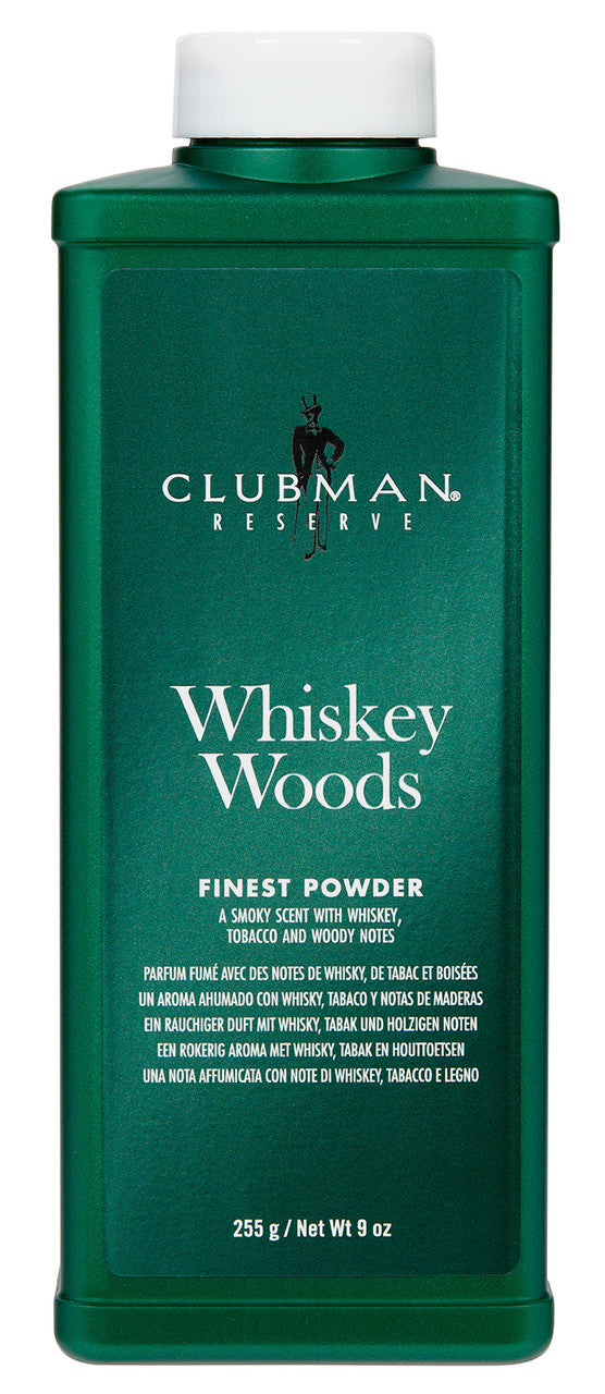 Clubman Powder Whiskey Woods