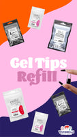Refill DE Gel tips 