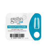 Cargar imagen en el visor de la galería, Gelish Soft Gel Tips Refill Bag - Medium Square