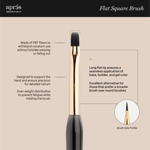 *PRE-VENTA* Aprés Flat Square Brush