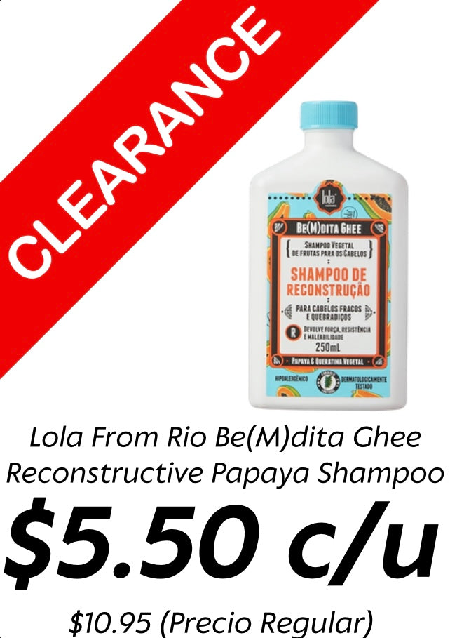 Lola From Rio Be(M)dita Ghee Reconstructive Papaya Shampoo *CLEARANCE*