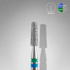 Diamond Nail Drill Bit DUO Cone Blue-Green EXPERT Head Diameter 2,5 Mm / Working Part 8 Mm