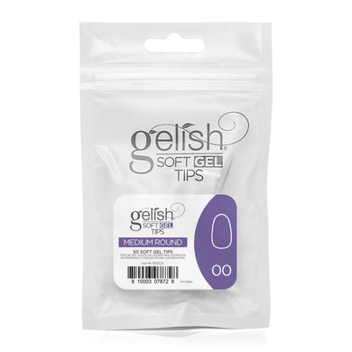 Gelish Soft Gel Tips Refill Bag - Medium Round