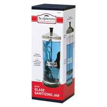 Cargar imagen en el visor de la galería, Scalpmaster 39oz Glass Sanitizing Jar