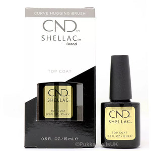 CND Shellac Brand Top Coat 0.5oz