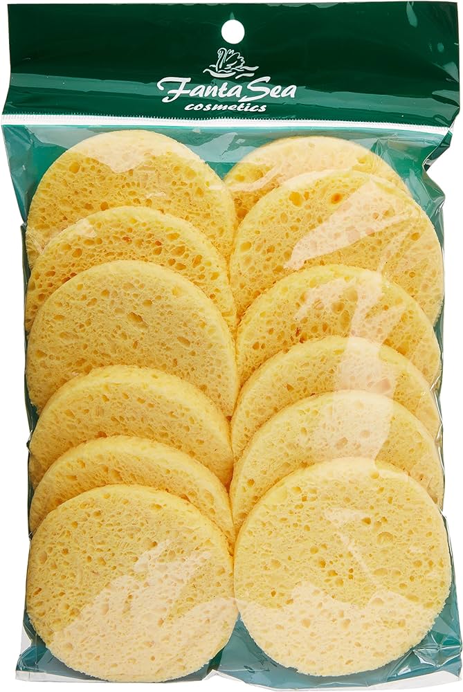 Fanta Sea Cellulose Cleansing Sponges 12pc