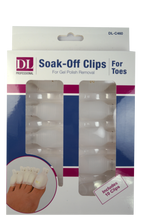 Load image into Gallery viewer, DL Soak-Off Clips for Toes 10 pc