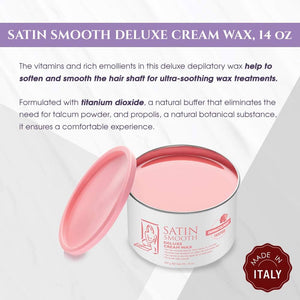 Satin Smooth Cera De Crema De lujo