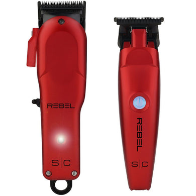 Stylecraft Rebel Modular Clipper & Trimmer Combo Red