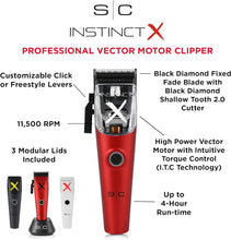 Cargar imagen en el visor de la galería, SC Stylecraft Instinct X Cordless Vector Motor Clipper