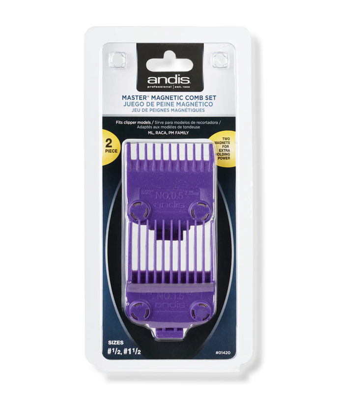 ANDIS MAGNETIC COMB SET #01420
